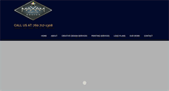 Desktop Screenshot of maxamdesign.com