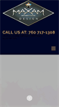 Mobile Screenshot of maxamdesign.com